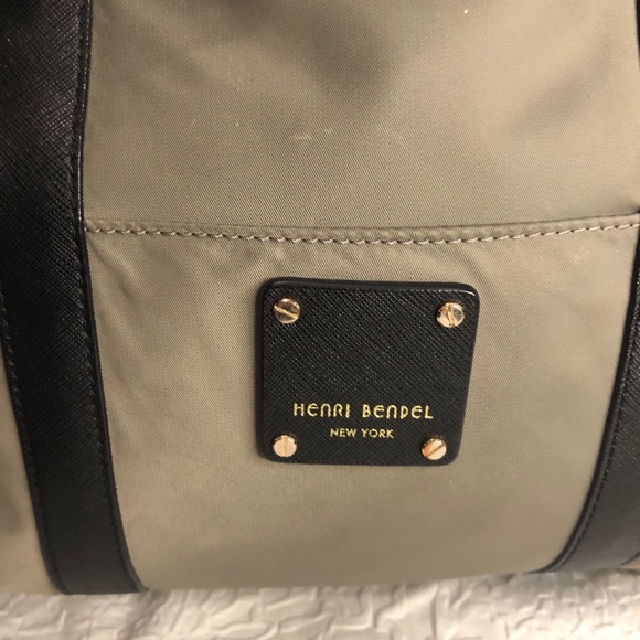 Henri Bendel Jetsetter backpack. Read callouts - Picture 3 of 14
